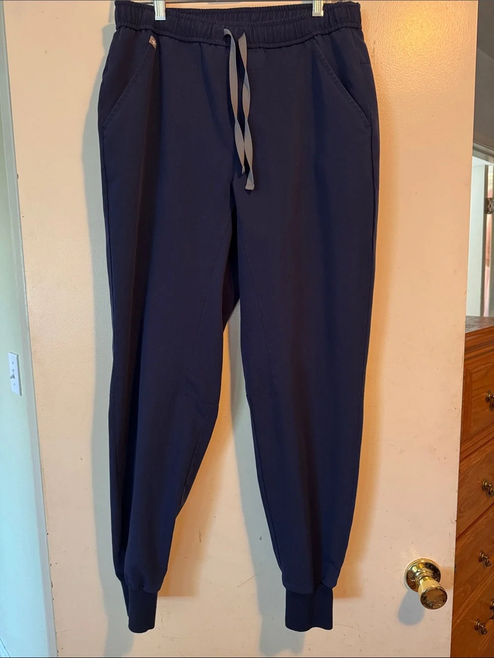 Figs Men's Navy Drawstring Joggers